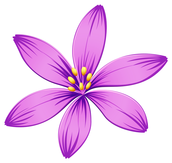 This png image - Purple Flower PNG Image, is available for free download