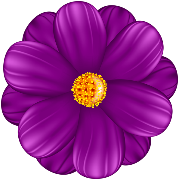 This png image - Purple PNG Flower Decorative Clipart, is available for free download