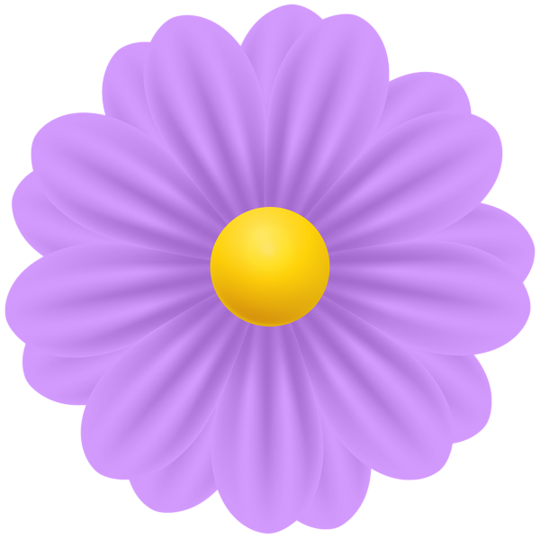 This png image - Purple PNG Flower Transparent Clipart, is available for free download
