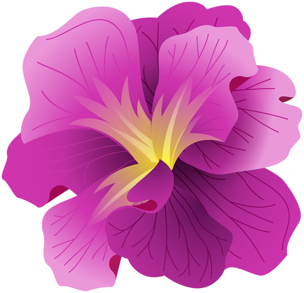 This png image - Purple Wild Flower PNG Clipart, is available for free download