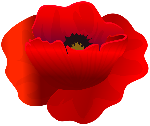 This png image - Red Flower Decorative PNG Clipart, is available for free download