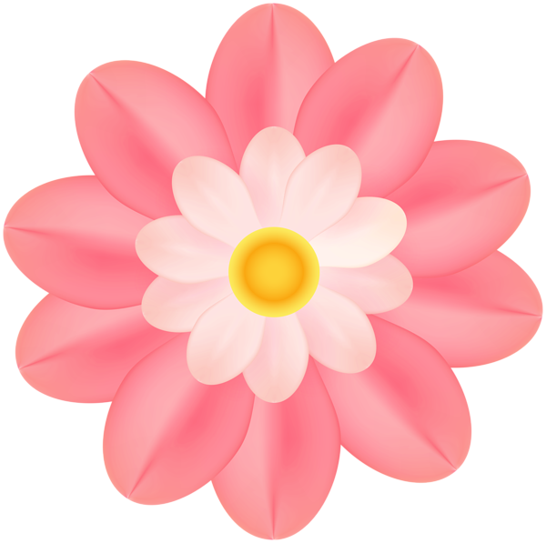 This png image - Red Flower Soft Decorative PNG Clipart, is available for free download