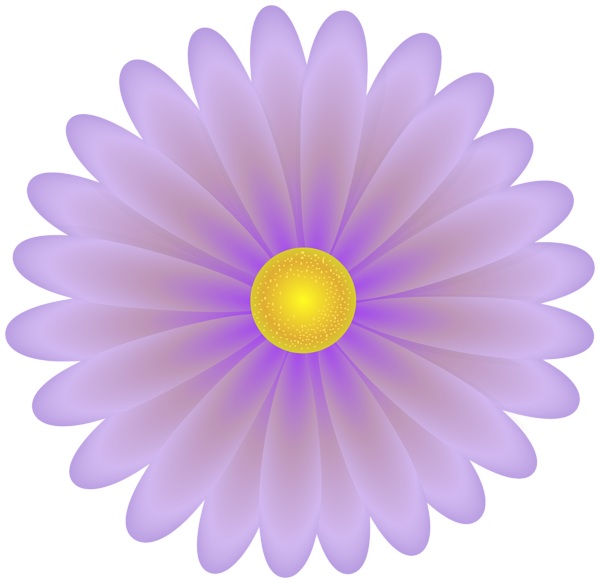 This png image - Violet Deco Flower PNG Clipart, is available for free download