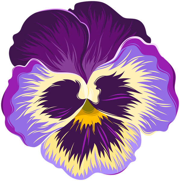 This png image - Violet Flower PNG Clip Art Image, is available for free download