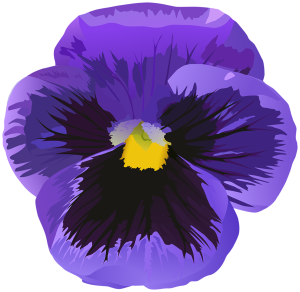 This png image - Violet Flower PNG Clipart, is available for free download