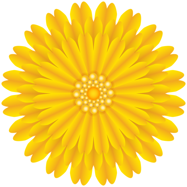 This png image - Yellow Flower Clip Art, is available for free download