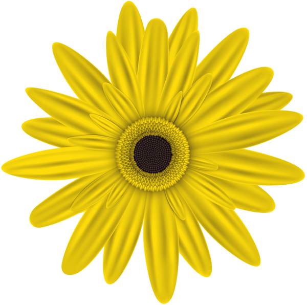 This png image - Yellow Flower Clip Art PNG Image, is available for free download