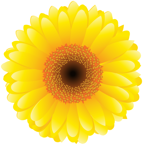 This png image - Yellow Flower PNG Clip Art Image, is available for free download