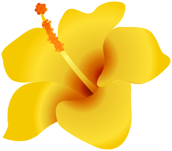 This png image - Yellow Flower PNG Clipart, is available for free download
