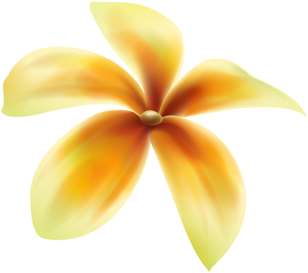 This png image - Yellow Flower PNG Deco Image, is available for free download