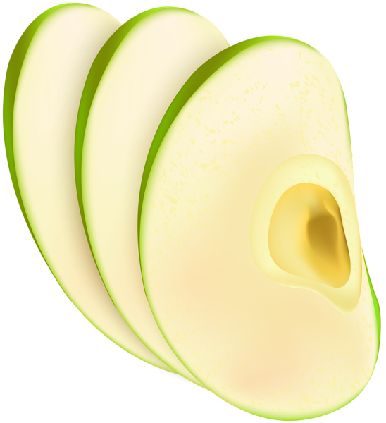 This png image - Apple Slices PNG Clip Art Image, is available for free download