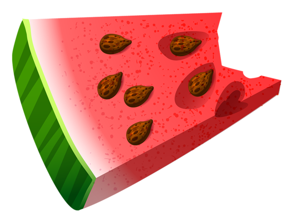 This png image - Bitten Piece of Watermelon PNG Clipart Picture, is available for free download