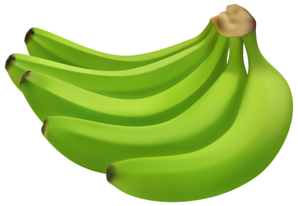 This png image - Green Bananas PNG Transparent Clipart, is available for free download