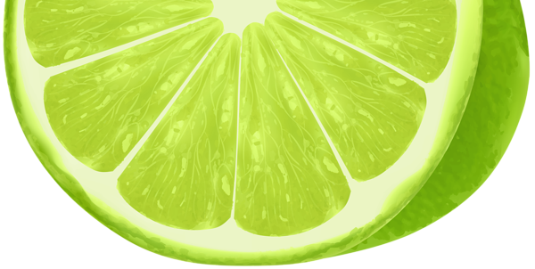Green Lemon Slices Clipart | Gallery Yopriceville - High-Quality Images