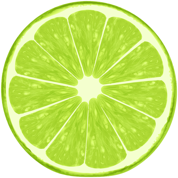 Green Lemon Slices PNG Clipart | Gallery Yopriceville - High-Quality