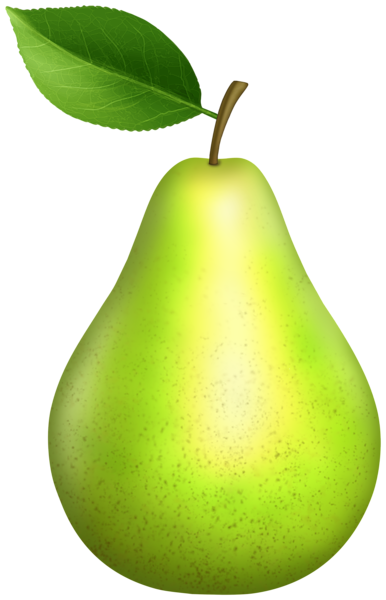 This png image - Green Pear PNG Clipart, is available for free download