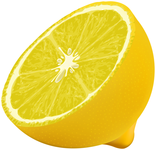 Half Lemon PNG Clipart Image | Gallery Yopriceville - High-Quality