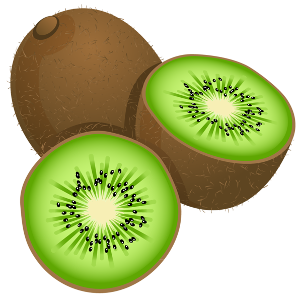 This png image - Large Painted Kiwi Frut PNG Clipart, is available for free download