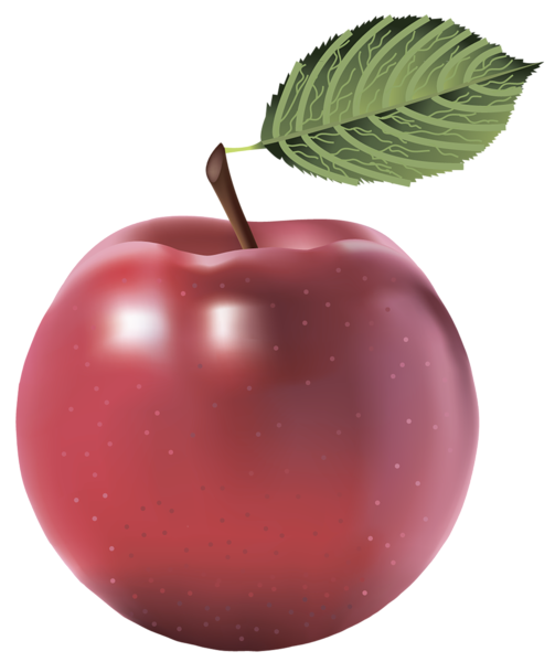 This png image - Large Red Painted Apple PNG Clipart, is available for free download