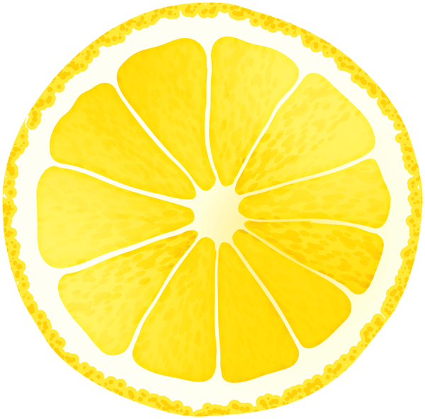 Lemon Circle PNG Clipart | Gallery Yopriceville - High-Quality Images