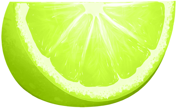 This png image - Lime Slice PNG Clip Art Image, is available for free download