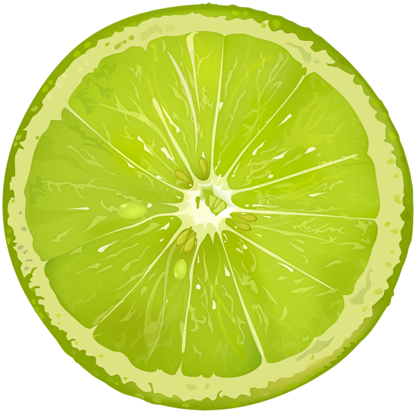 This png image - Lime Slice PNG Clipart, is available for free download