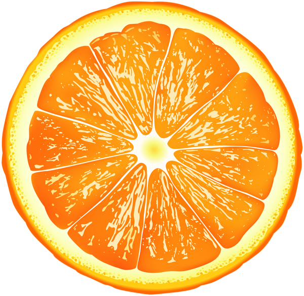 Orange Slice PNG Clip Art | Gallery Yopriceville - High-Quality Free ...