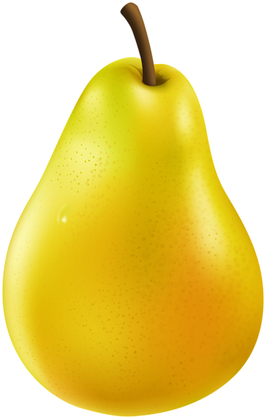 This png image - Pear Yellow PNG Clipart, is available for free download