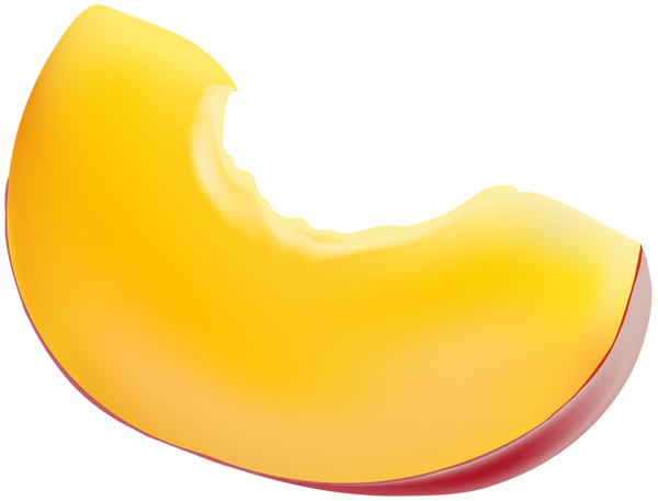 This png image - Piece of Peach Transparent Clip Art Image, is available for free download