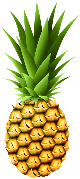 Pineapple Transparent PNG Clip Art Image | Gallery ...
