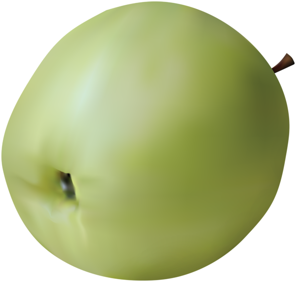 This png image - Realistic Green Apple PNG Clip Art Image, is available for free download