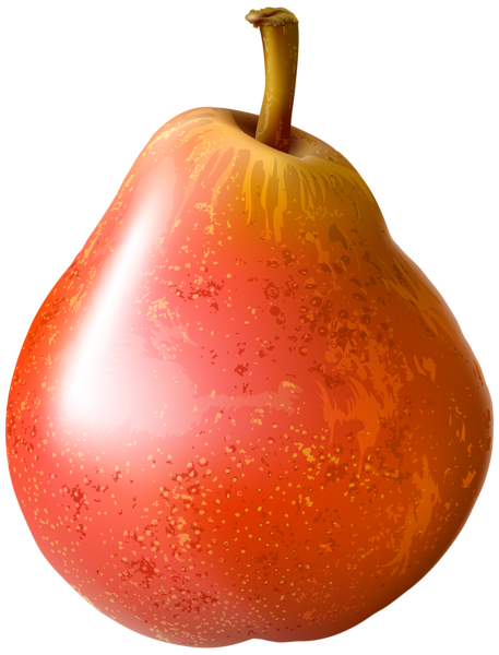 This png image - Red Pear Transparent PNG Clip Art Image, is available for free download