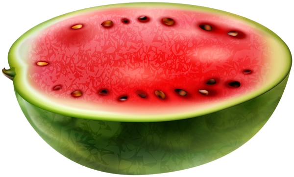 This png image - Watermelon Half PNG Clipart, is available for free download