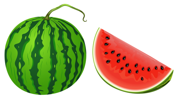 This png image - Watermelon PNG Vector Clipart Image, is available for free download