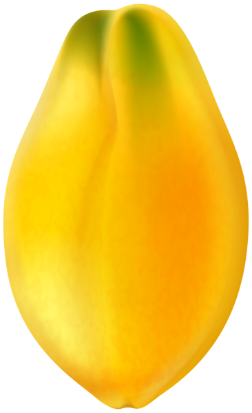 This png image - Yellow Papaya PNG Transparent Clipart, is available for free download