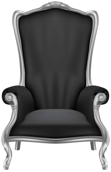 This png image - Arm Chair Black PNG Clipart, is available for free download