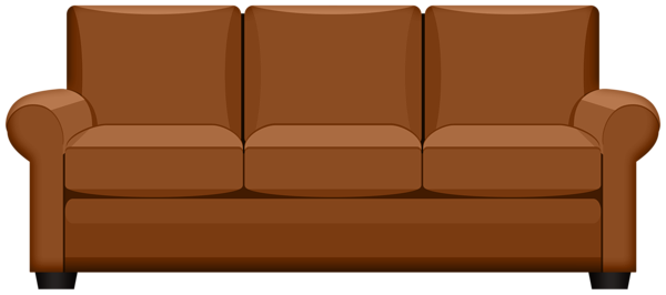 This png image - Brown Sofa PNG Clipart, is available for free download