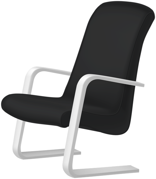 This png image - Modern Black Chair PNG Clipart, is available for free download