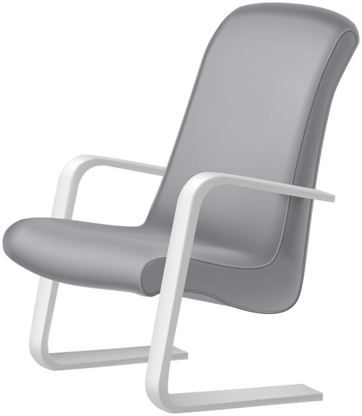 This png image - Modern Grey Chair PNG Clipart, is available for free download