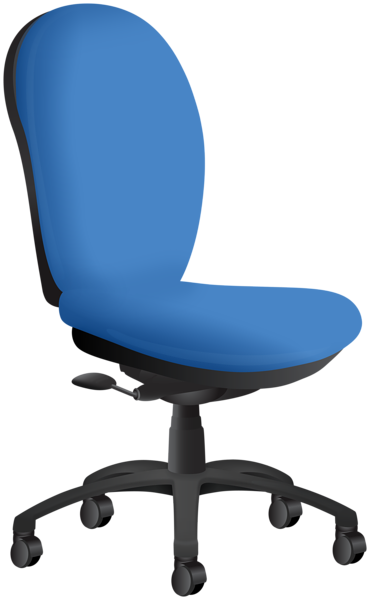 This png image - Office Chair Blue PNG Clipart, is available for free download