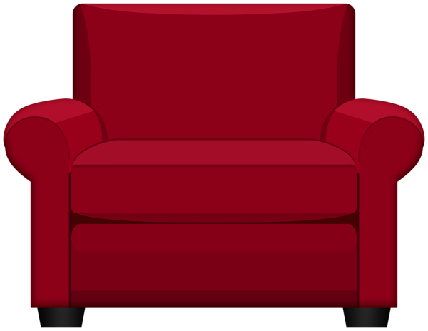 This png image - Red Armchair PNG Clipart, is available for free download