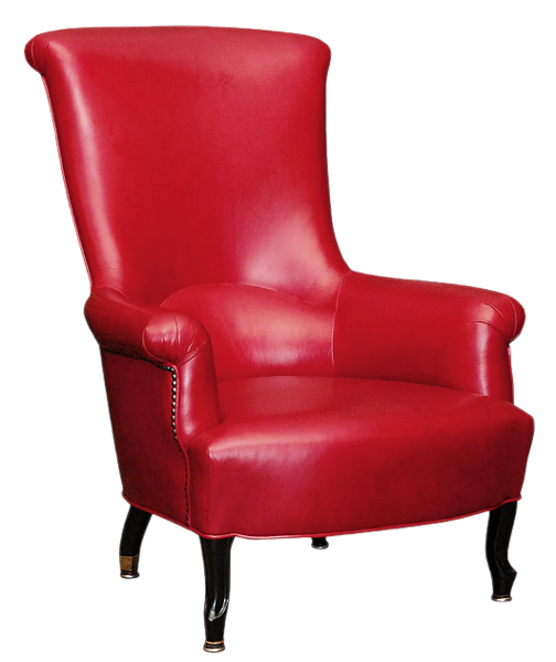 This png image - Red Leather Chair PNG Picture, is available for free download