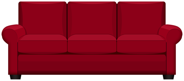 This png image - Red Sofa PNG Clipart, is available for free download