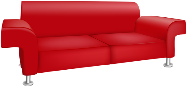 This png image - Red Sofa Transparent Clip Art PNG Image, is available for free download