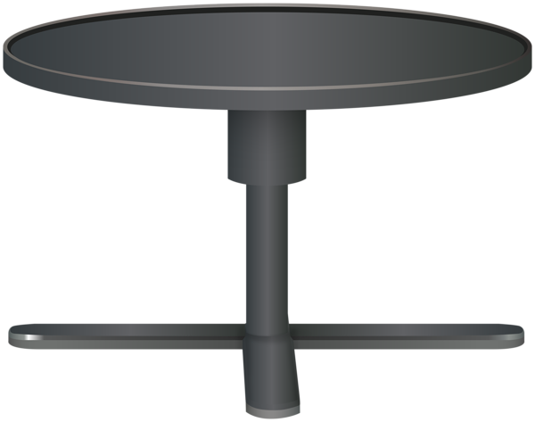 This png image - Round Table Transparent Clipart, is available for free download