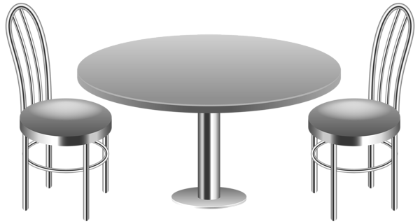 This png image - Table with Chairs Transparent PNG Clip Art Image, is available for free download