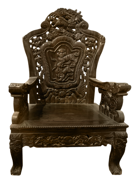 Transparent Carved Wooden Chair PNG Picture | Gallery ...