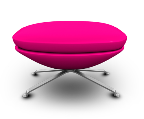 This png image - Transparent Pink Ottoman PNG Clipart, is available for free download