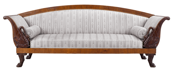 This png image - Transparent Vintage Couch PNG Picture, is available for free download