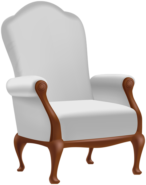 This png image - White Armchair PNG Clipart, is available for free download